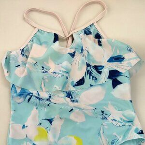 Little Girl Blue Swimming Suit
